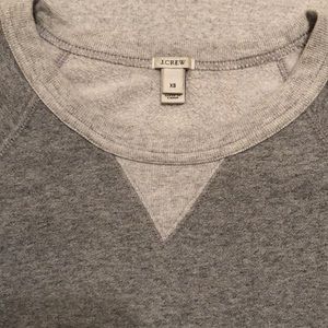 J. Crew Tops - Grey crew neck sweatshirt J. Crew Tops - Grey crew neck sweatshirt